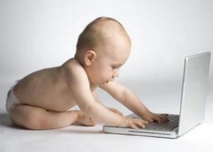 Знакомство ребенка с компьютером