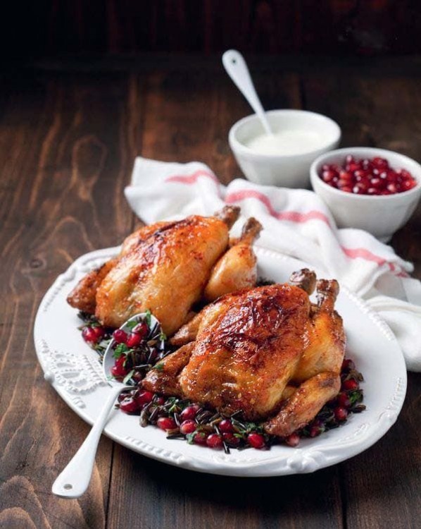 Пряная курица с гранатом — вкусный рецепт